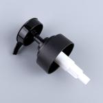 High quality plastic soap / lotion dispenser pump head in black color