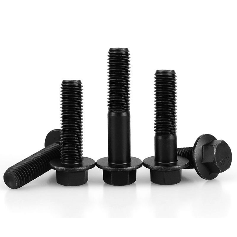 High Strength DIN6921 Carbon Steel 8.8 Grade Galvanized Outer Hexagonal Head Flange Screw