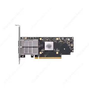 China ConnectX-7 100GbE Ethernet Network Card with PCIe 5 Interface and Low Latency 0.8 for AI Cloud Computing HPC factory