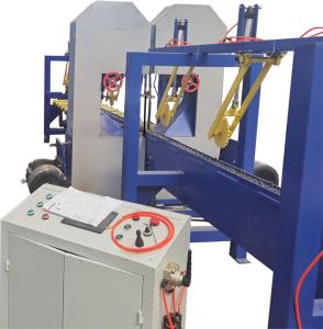 China Double head vertical saw, band saws for sale, wood machine band saw factory