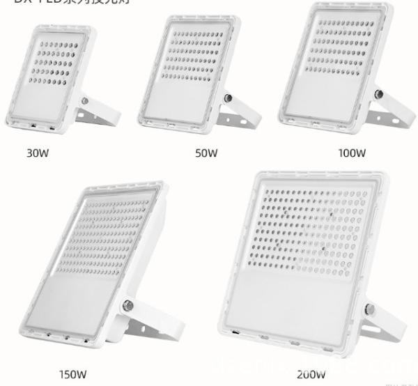 Outdoor 50W 100W 150W die casting aluminum SMD led solar flood solar panel lamp