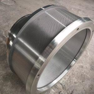 China Buhler 304.58 High Chromium Stainless Steel Pellet Machine Ring Die Pellet Machine Die factory