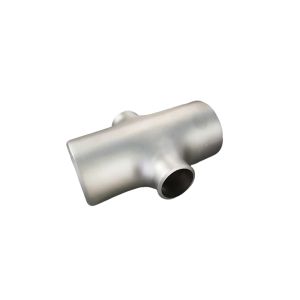 OEM Titanium Welding Pipe Fitting Titanium Unequal Cross Pipe Connection