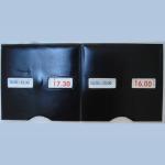 Cardboard and PVC Black Auto Spare Parts for Universal Car Parking Disk Ice
