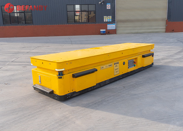 Remoted Control Battery Track Transport Trolley