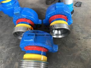 China PR2 Surface Well Testing Equipment 6000psi Wellhead Hammer Union Crossover factory
