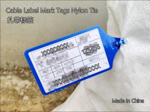 China Cable Label Mark Tags Nylon Tie Self Locking Cable Tie Pengikat Nylon Wire Nylon Cable Ties Pengikat Kabel Lockin factory