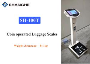 China Smart Connected Electronic Luggage Scale , Multi Languages Heavy Duty Luggage Scale factory