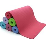 Single Color TPE Yoga Mats, Environmentally friendly mat, Soft Anti Slip Sports