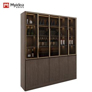 China Support customization Contemporary Living Room Office Display Cabinet, Modern Design, Wooden/Metal/Glass Material factory