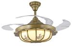 30000hours 5250lm Bladeless Led Ceiling Fan With Foldable Blades