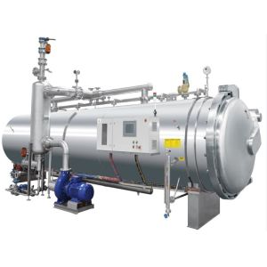 Horizontal Structure Water Spray Type Sterilization Retort for Packaged Food &