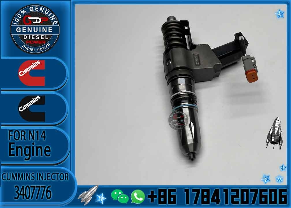 Fuel Injector 3411385 For CUMMINS N14 Diesel Engine Parts 3407776 3087558F