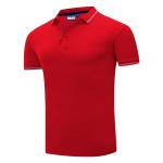 Flyita Custom Mens 100% Cotton Polo Shirts Office Short Sleeve T Shirt