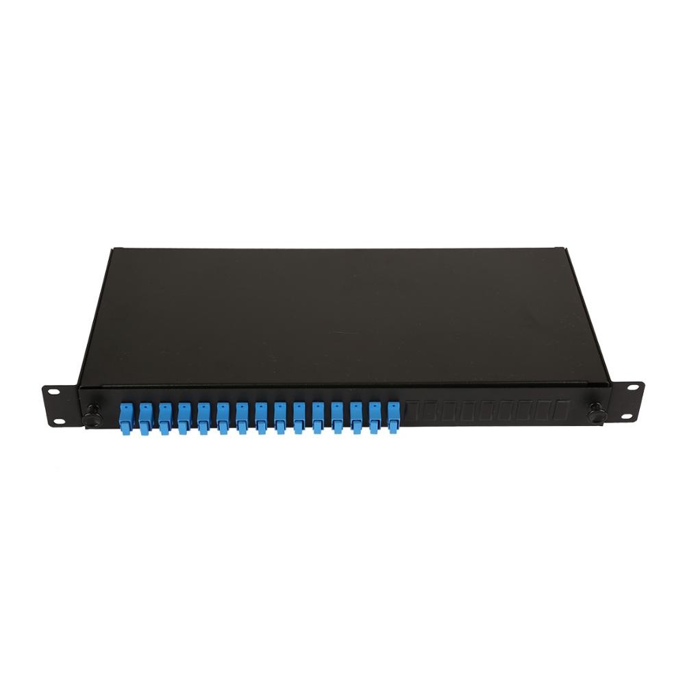 Rack Mount 12 - 24 Core SC / FC / ST / LC ODF Patch Panel