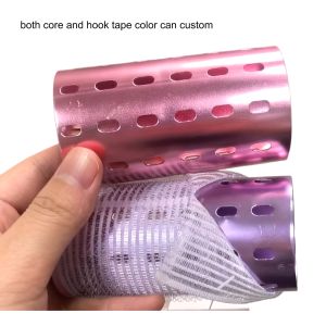 Dansky Factory Custom Aluminum Hook and Loop Hair Rollers for Hair Styling and