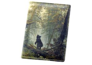 China Printing Pattern Travel Pu Passport Holder Wallet Rectangle Cover factory