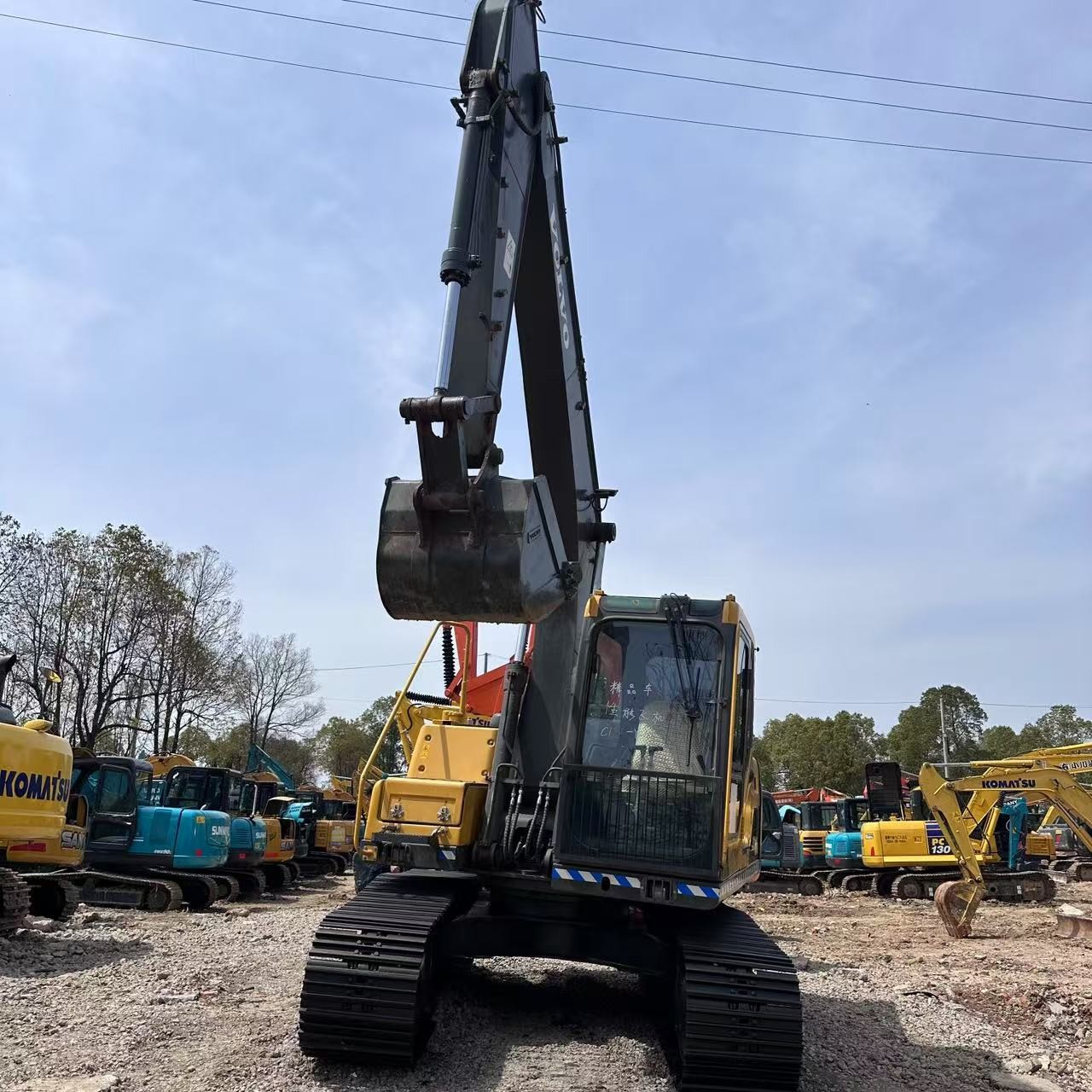 Secondhand Excavator Machinery Trader Used VOLVO EC140 14 Ton Crawler Digger