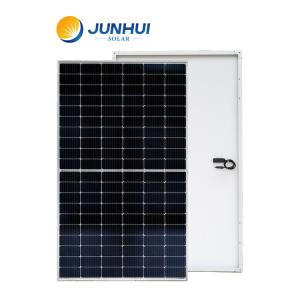 China White Backsheet Longi 365w Monocrystalline Half Cut Solar Panels factory