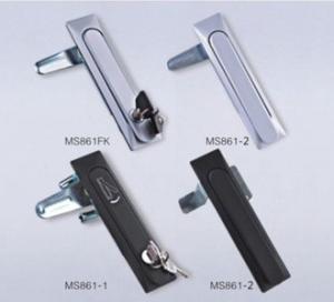 China MS861 Keyless Industrial cabinet lock, Electric panel lock, electric latch with key factory