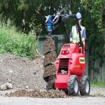 Excavator Hydraulic Earth Auger Drill Attachment Earth Auger