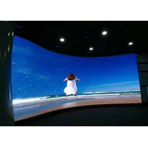 P6 Curved LED Display LED Scrolling Display Panels Energy Saving