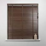 CARB Customizable Cordless Fauxwood Blinds Faux Black Wood Blinds