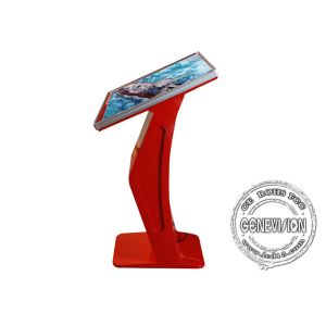 55" Communist Party Red Touch Screen Kiosk 400cd/m2