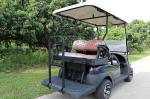 Folding Back Seats Electric Golf Cart 4 Seats CE Approved