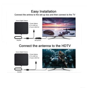 China High gain indoor digital portable cable cctv wireless homemade amplifier circuit pcb air signal booster hdtv antenna factory