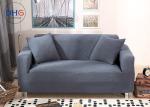 Long Cloth Sofa Couch Covers , Sofa Throw Cover Polar Fleece Stains Proof
