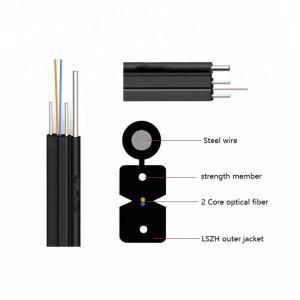 China GJYXFCH G657A SM Fiber Optic Cable 1 Core FRP Strength Member 1200N factory