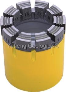 China 9mm 12mm 16mm PQ BQ Diamond Core Bits For Soft Rock Formations factory