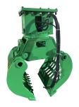 600mm Jaw Excavator Hydraulic Shear Rotating Grapple 430kg ODM