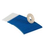 Manufacturer Supplier Roller Modular Conveyor Belt for Food Processing