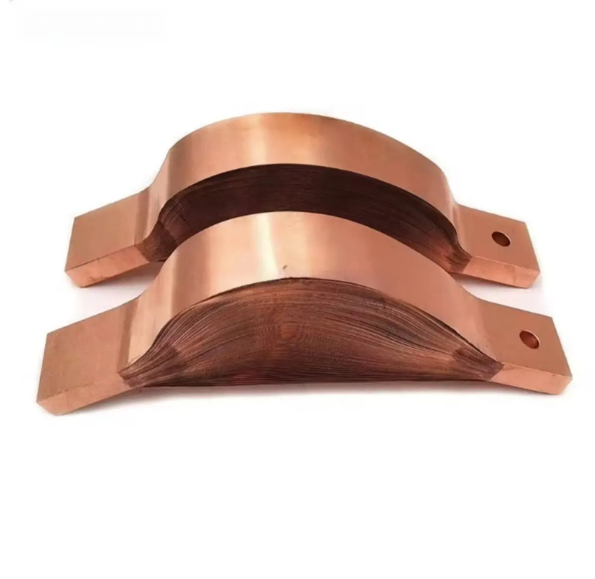 1 AWG Tin Plated Flexible Copper Bus Bar 600V 10 Feet