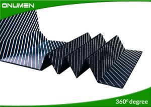 China Indoor Advertising Display Screens 6mm Totem LED Video Curtain 768X1728 mm For Shop Window factory