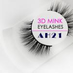 3d Siberian Real Mink Strip 5 Pairs Eyelashes / 100% Handmade Black Lashes