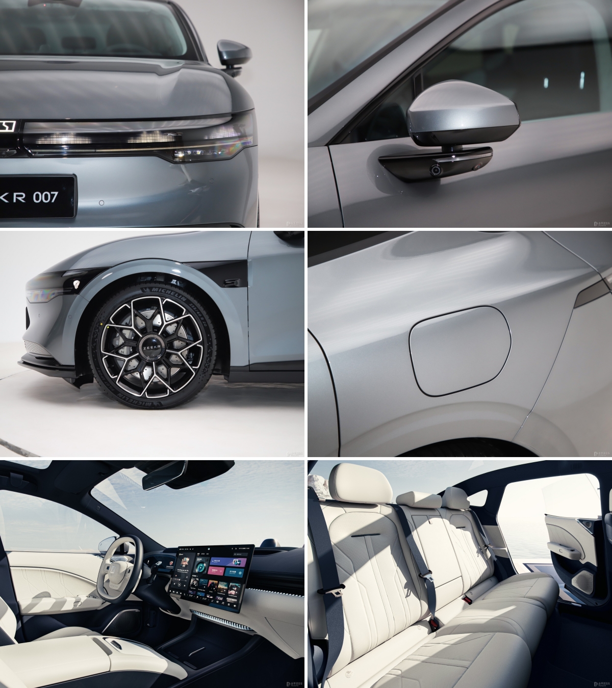 2024 Zeekr 007 4 Door 5 Seat Electric Cars with 100% Electric Fuel and Length 4865mm Width 1900mm Height 1450mm at Prices