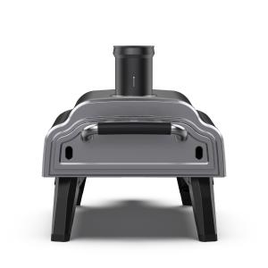 China Matte Process Custom Stainless Steel 14&quot; Pellet Rotating Pizza Oven for Outdoor Baking factory