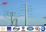 133kv 30ft 35ft 40ft Metal Utility Poles Galvanized With Certification