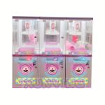 Clip Card Clamp Crane Prizes Miniature Gashapon Machine 1 Player Coin Operated