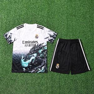 China 2025 Real Madrid Youth Football Jersey Group Customized Special Edition Home and Away Kits factory