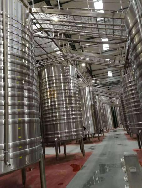 Professional Beer Fermentation Tanks 30hl Ss304 Material With Free Design