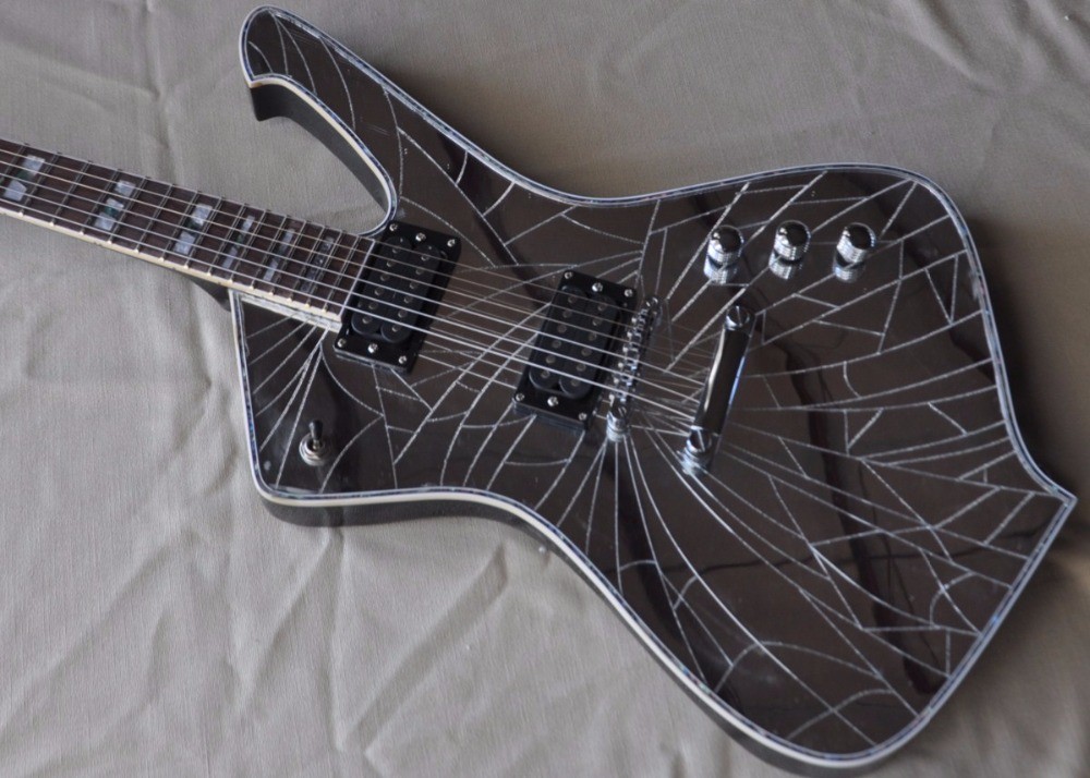 Custom Mirror cracks Paul Stanley PS Electric Guitar 6 strings China top quality musical instrum