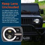 LED Headlights Sealed Beam Head Lights High/Low Beam Light Source Type LED 5x7