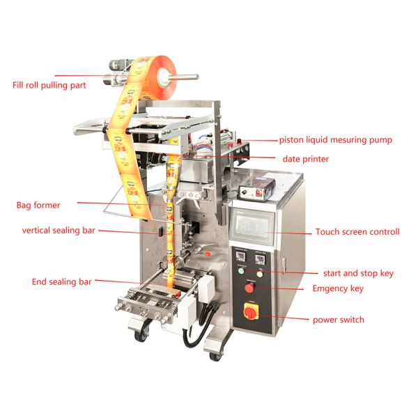Semi Automatic Pneumatic Paste Filling Machine For Cream Shampoo Cosmetic Paste