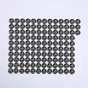 PET Adhesive Epoxy Label Manufacturer Die Cut Stickers Domed