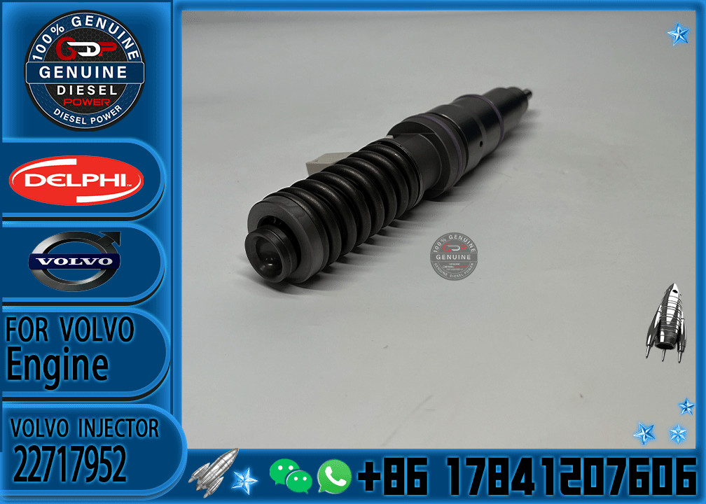 Genuine Diesel Fuel Injector Machinery Engine Parts 22717952 BEBE5L17101 Injector Machinery Engine