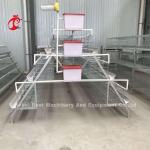 3-Tier Galvanized Poultry Cage System Mia